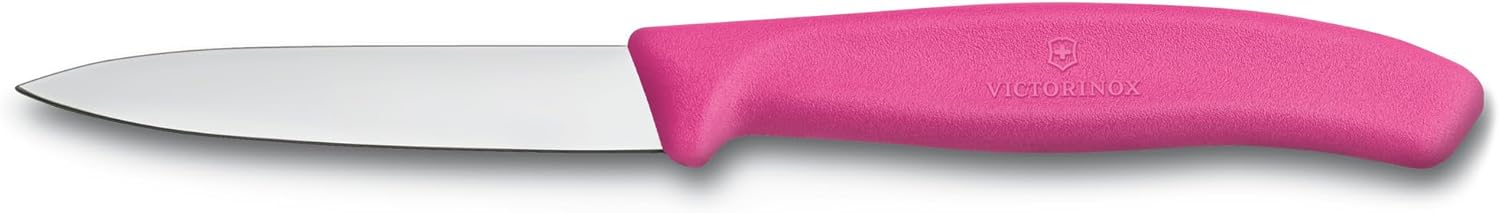 Victorinox - Swiss Classic set - 8 cm - 2 couteaux inox, coupe précise, rose