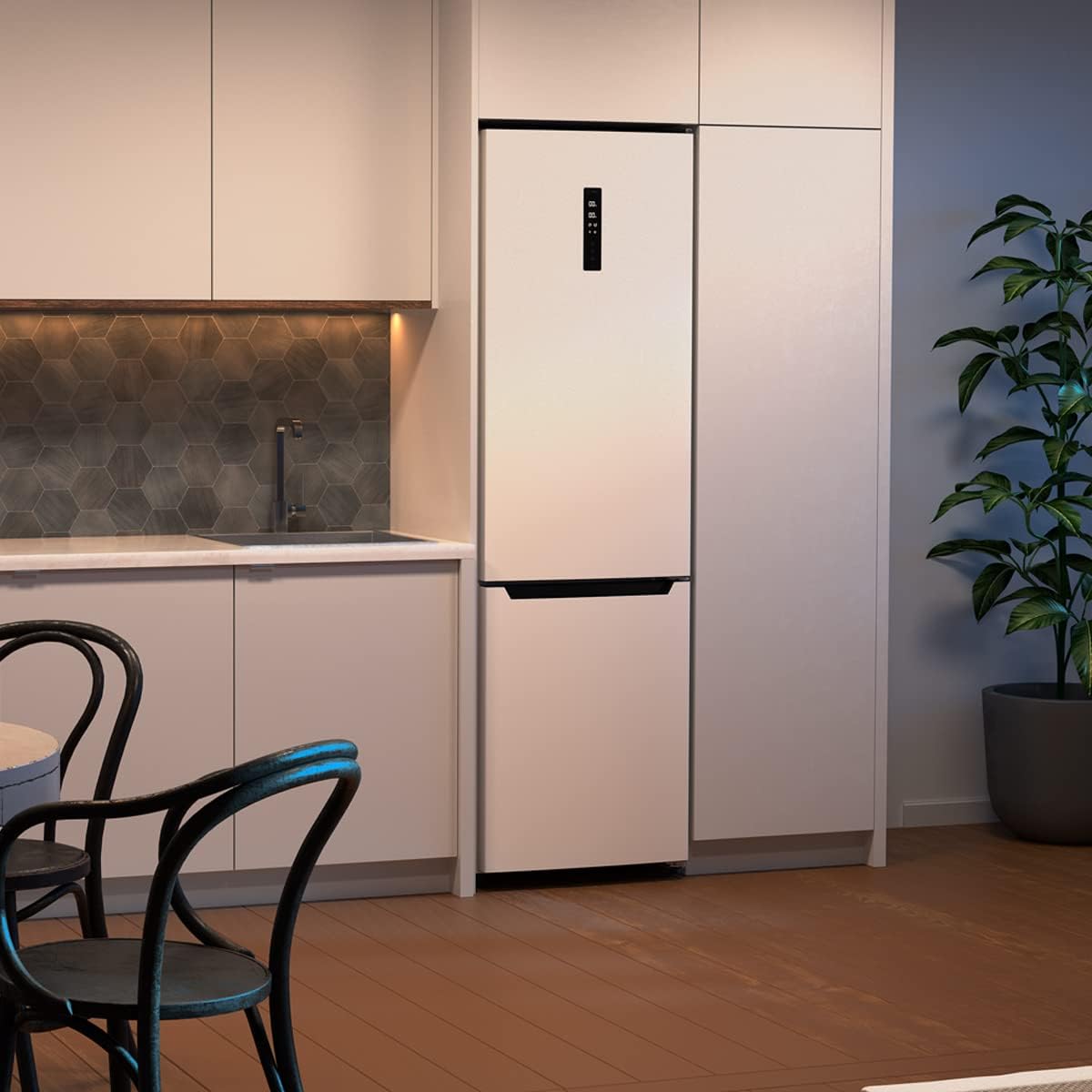 Cecotec - Bolero CoolMarket Combi 356 - 200x60cm - 356L, No Frost, Multi Air Flow, basse consommation