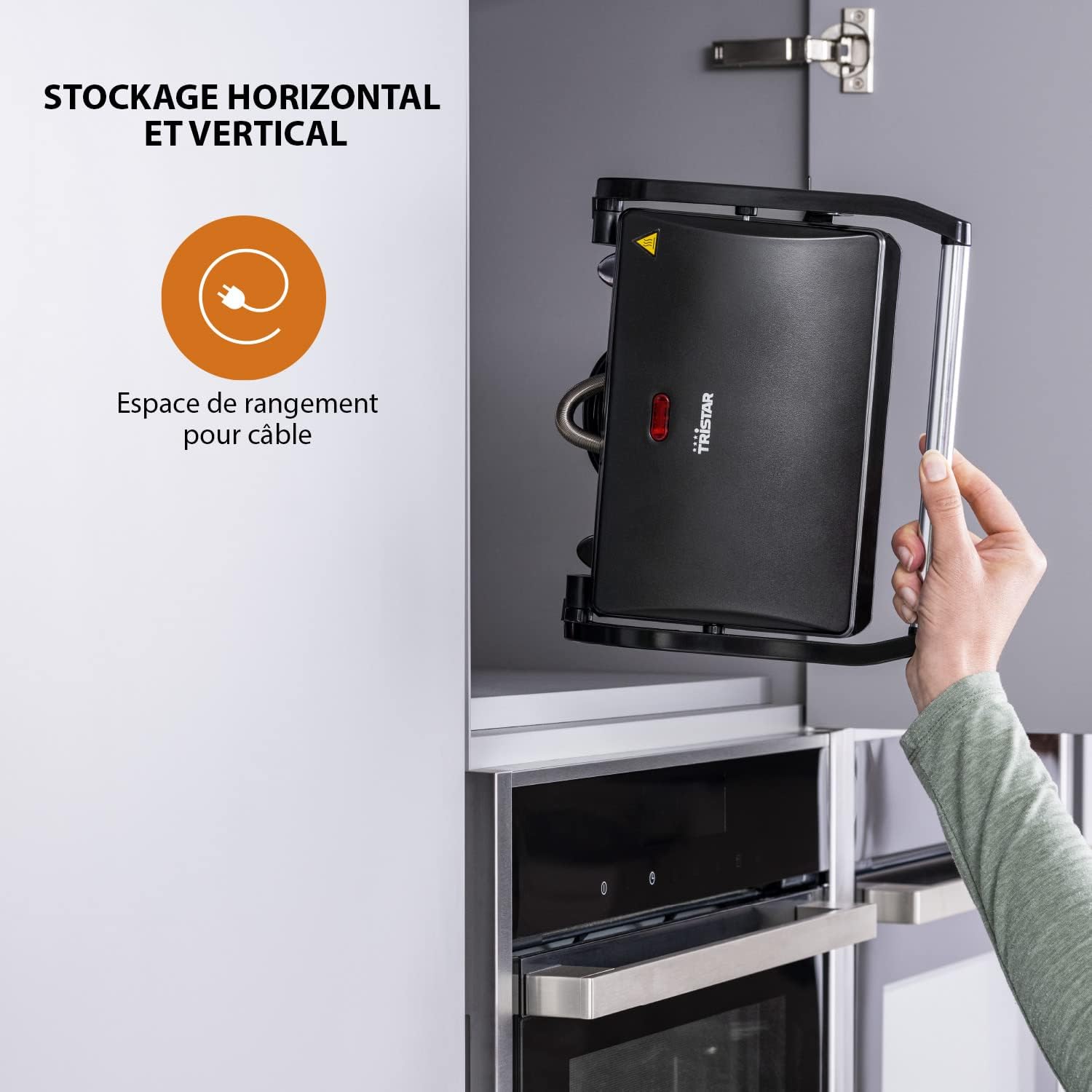 Tristar - GR-2650 grille-viande - 22,5x14 cm - 700W, GR-2650