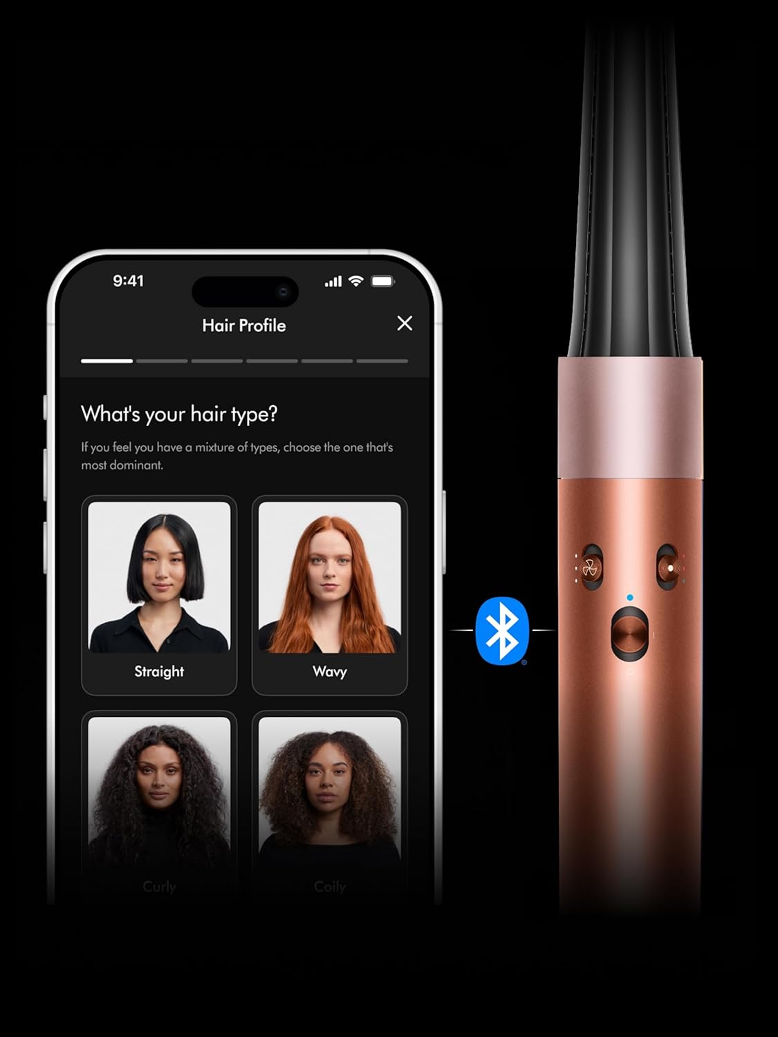 Dyson - Airwrap i.d. - outil de séchage - cheveux raides à ondulés