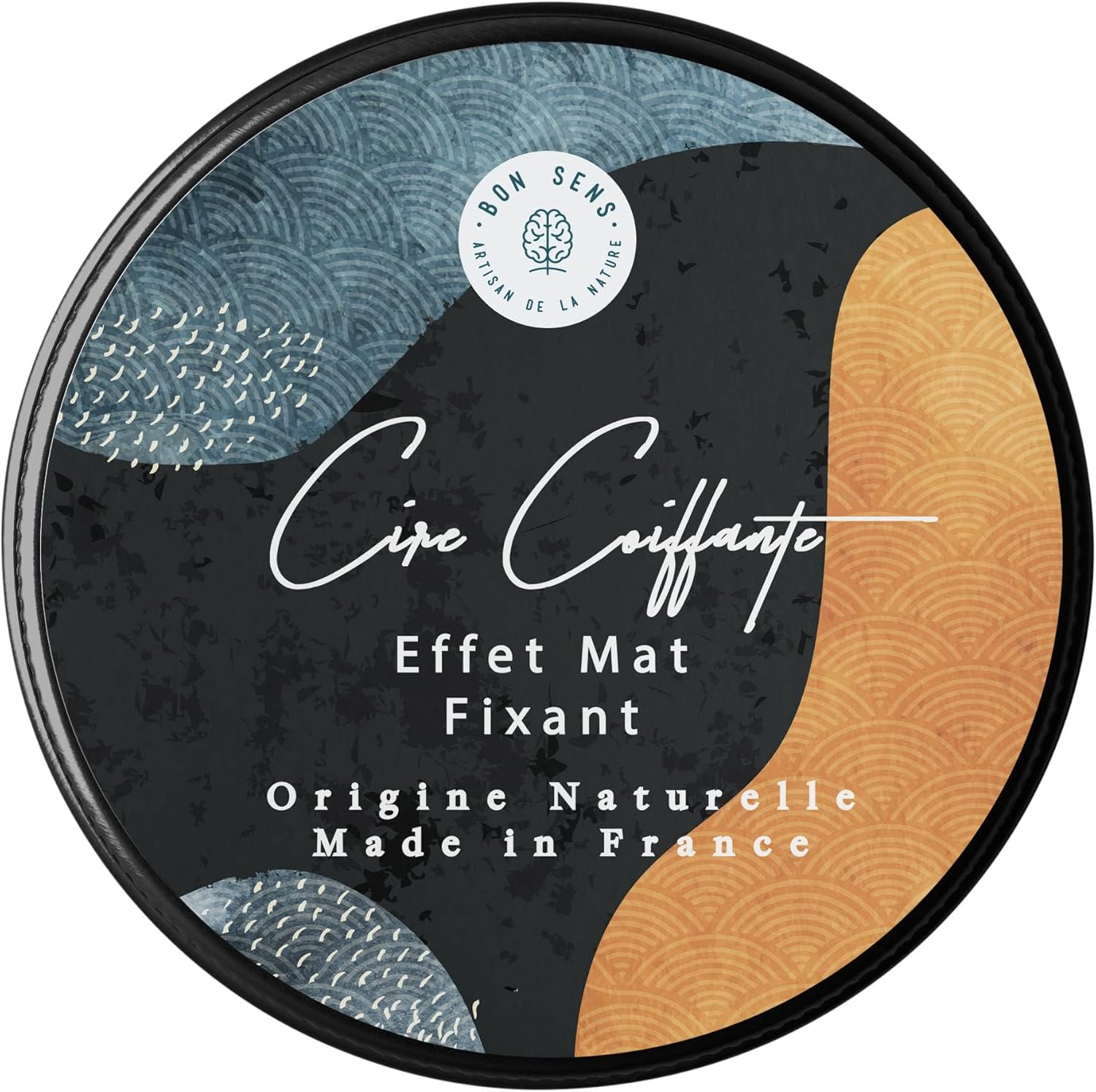 Cire pour cheveux homme - coiffante naturelle 45g - Fabriquée France