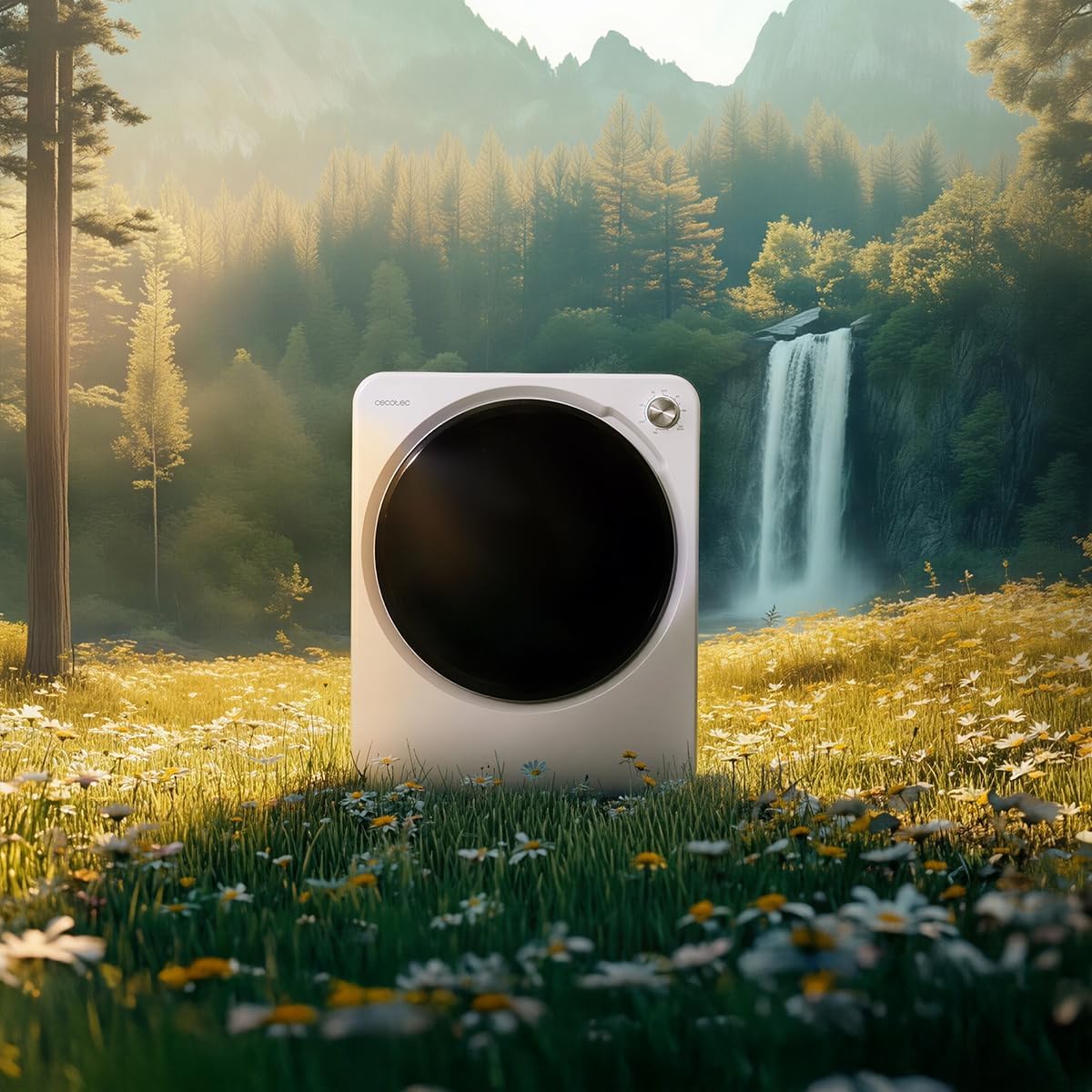 Cecotec - Bolero DressCode Dry mini sèche-linge 2,5 kg, 6 programmes, séchage rapide, compact, 3150V