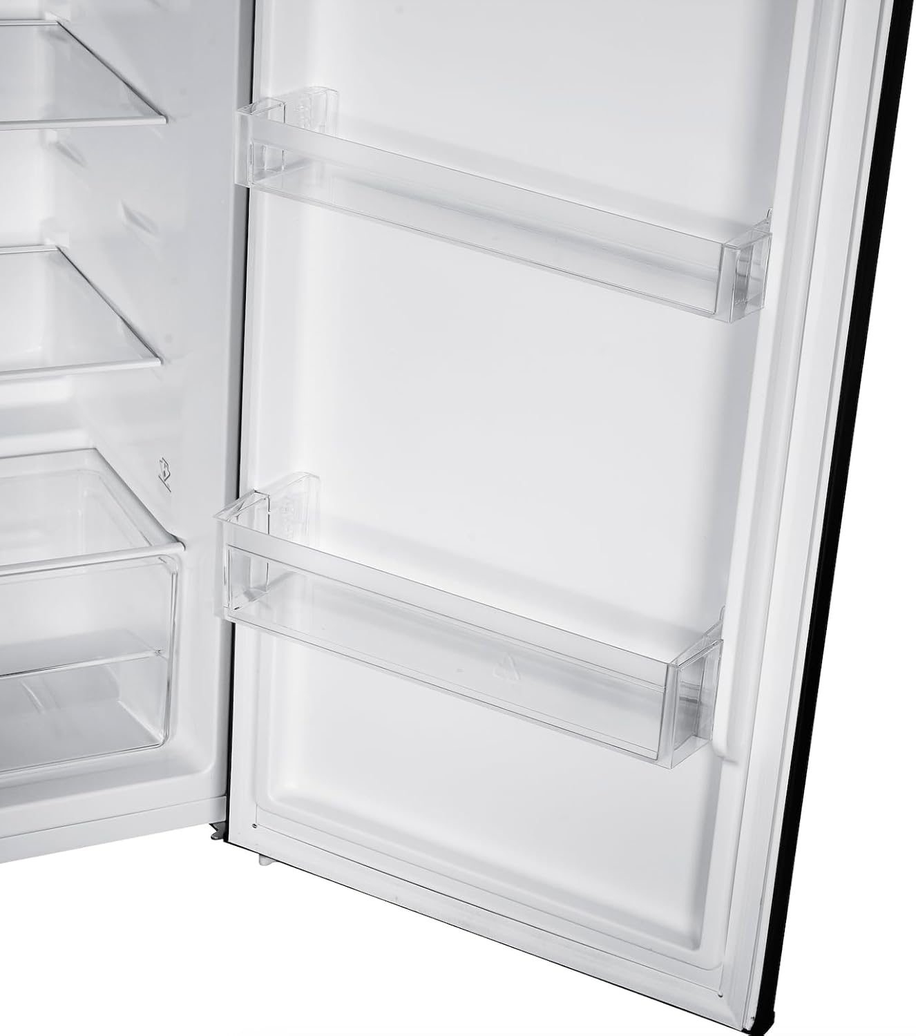 GEDTECH - Réfrigérateur simple, 230L, Classe E, porte noire, GSP230BL