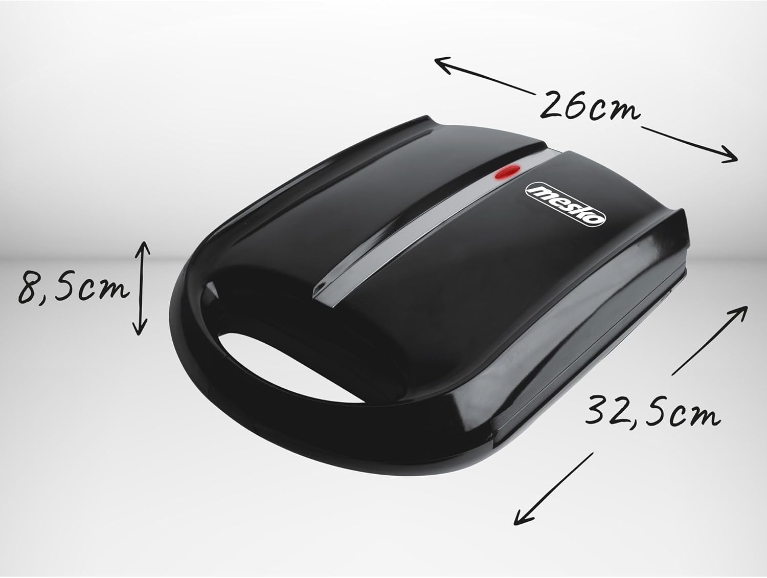 Mesko - Gaufrier XL 24 moitiés, antiadhésif, 1600W, MS3041