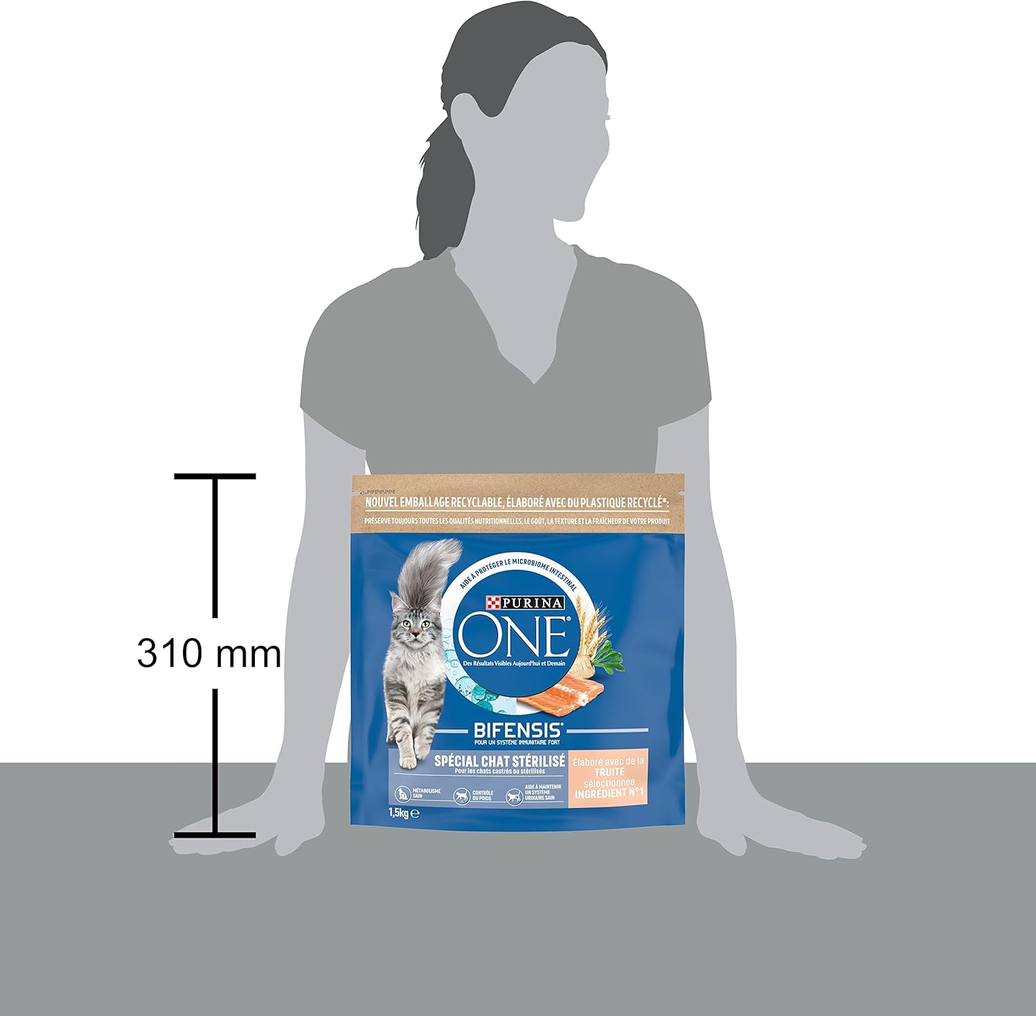 Purina One – Bifensis – 6x1,5kg – Soutient immunité, équilibre urinaire