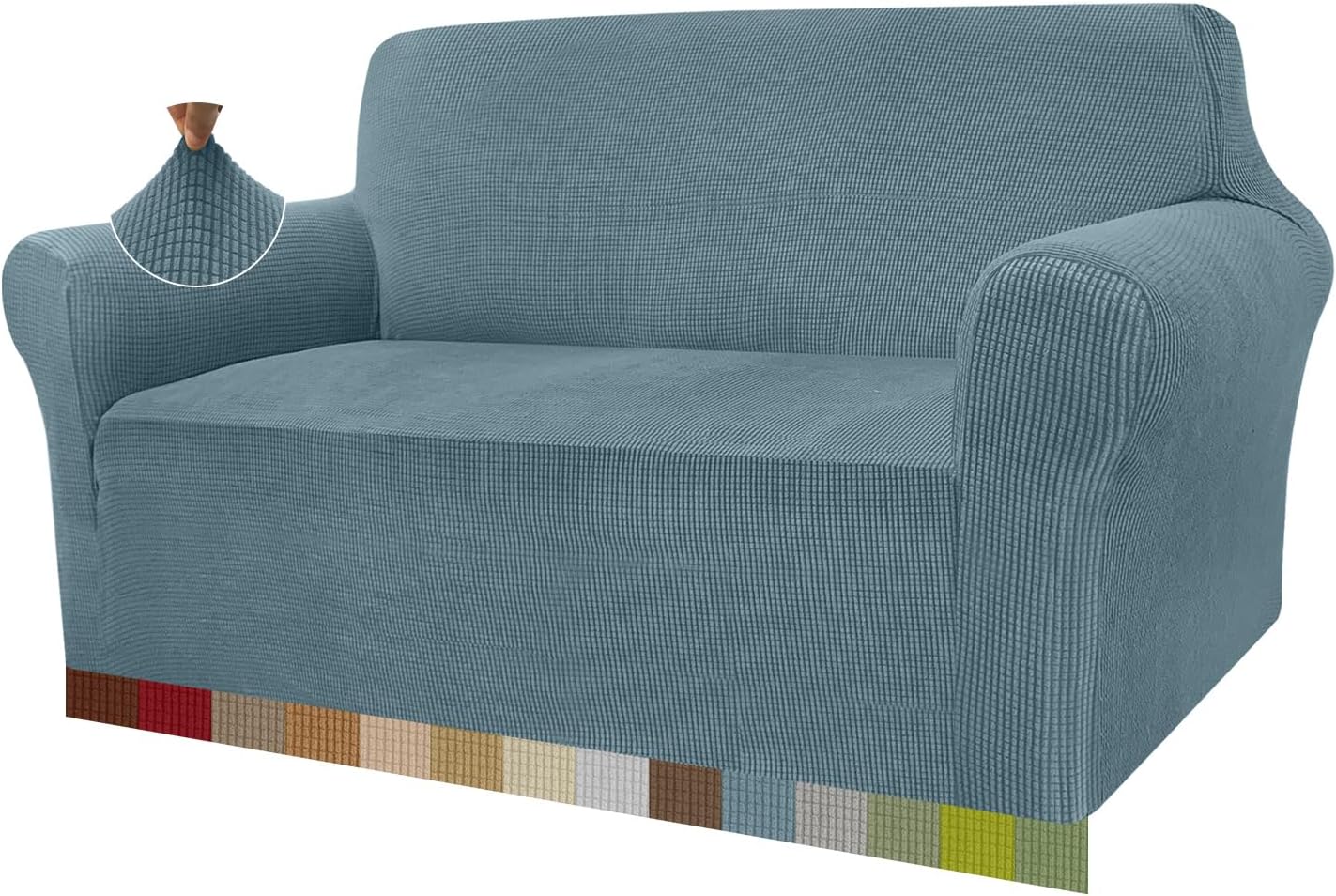 Granbest - housse de canapé moderne - 2 places - jacquard extensible, protection animaux