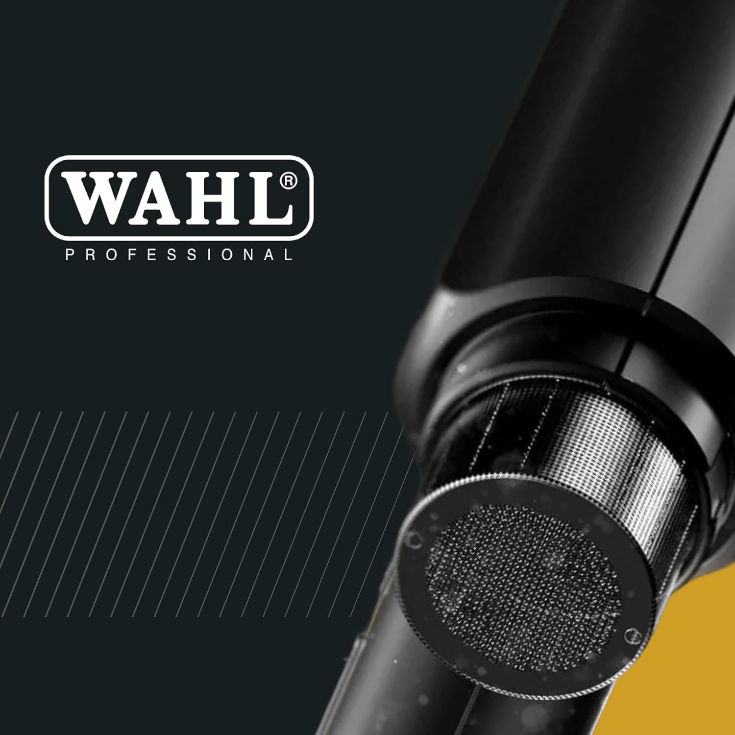 Wahl - Vanquish - Sèche-cheveux pro, séchage rapide, embouts magnétiques, diffuseur, 2200W