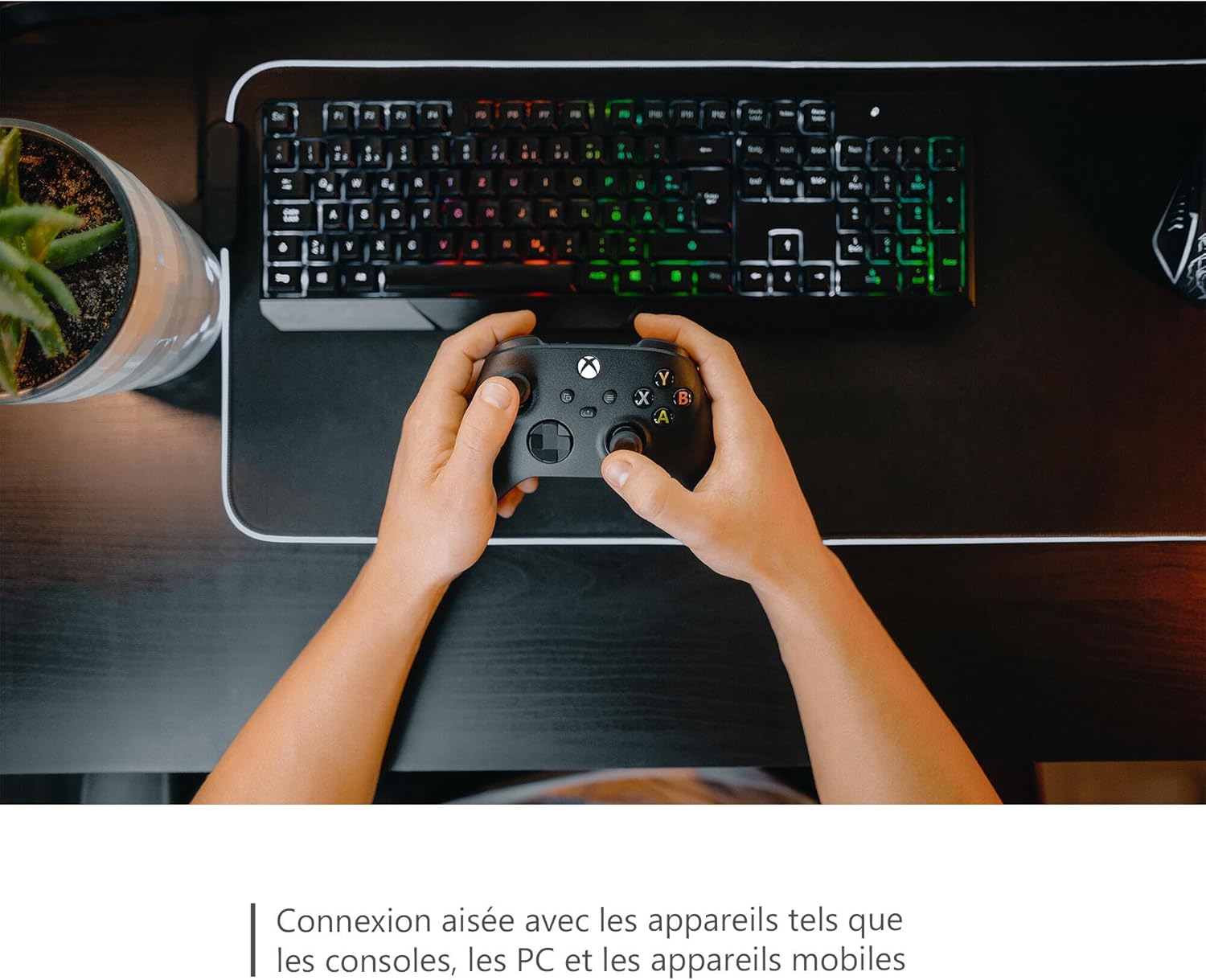 Xbox - manette sans fil Series X/S - USB-C - PC - câble inclus