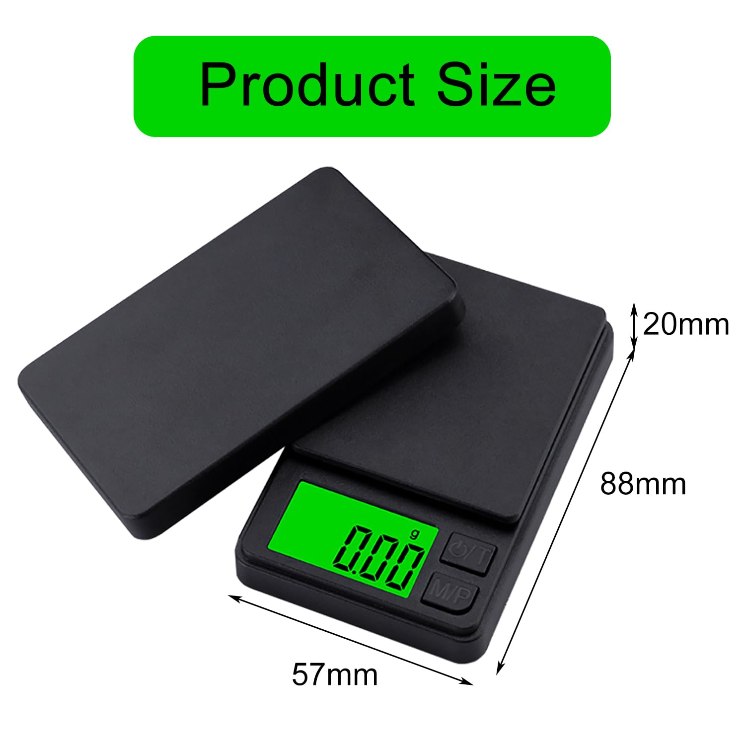 GeekerChip - balance de cuisine - 0,01g à 1000g - LCD, portable, multifonction