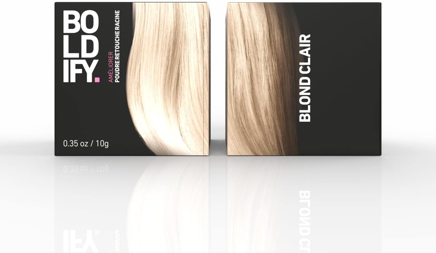 BOLDIFY - Poudre de racine blond clair - 10g - couvre racines et cheveux gris