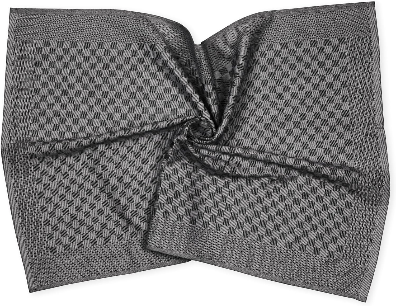 Vaily - lot de 10 torchons - 70x45 cm - coton absorbant, Oeko-Tex