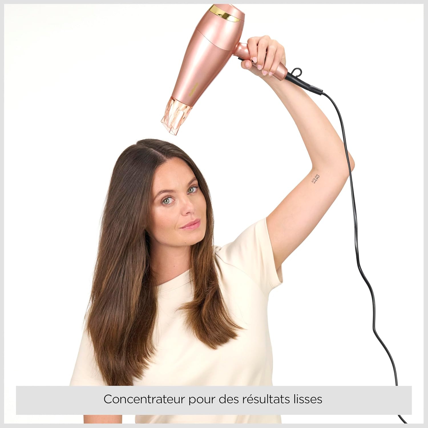 BaByliss - Sèche-cheveux léger, ionique, céramique, 2100W, 5336PE