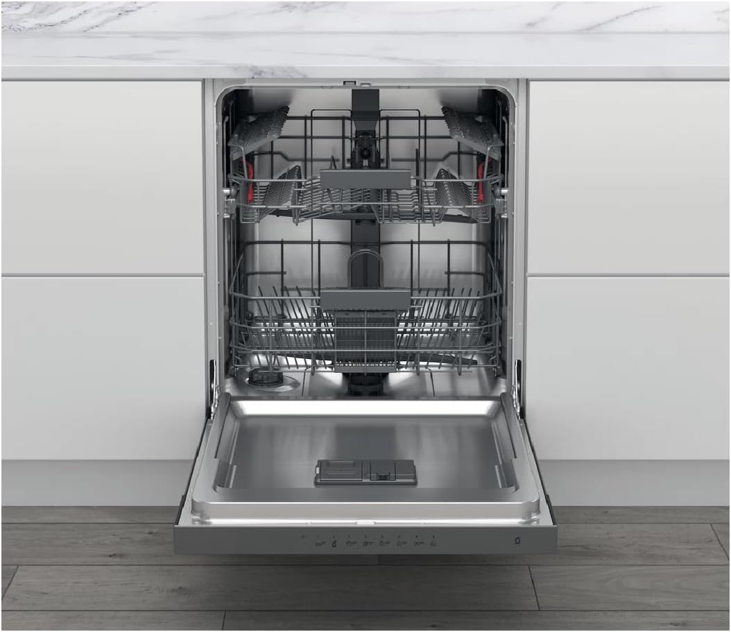 Whirlpool - lave-vaisselle encastrable 60 cm, 14 couverts, A++, 46 dB, inox - WBC3C26X