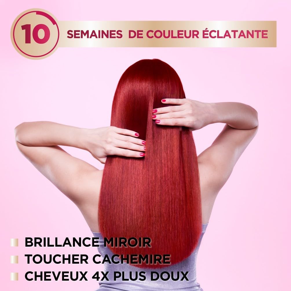 Garnier - Color Sensation châtain clair cannelle - crème permanente - couvre 100% cheveux blancs, durée 10 semaines
