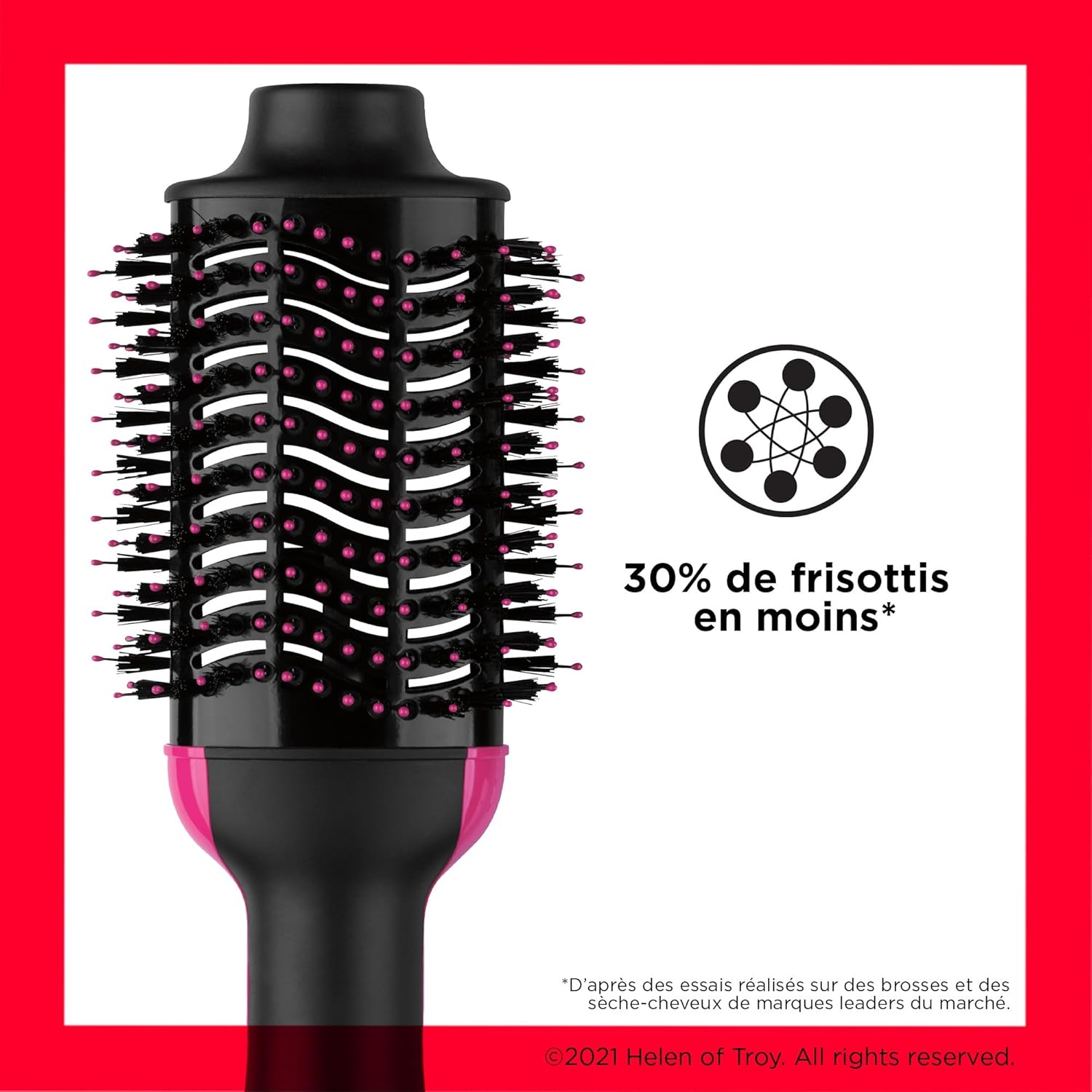 Revlon - Sèche-cheveux Salon One-Step - IONIQUE, CÉRAMIQUE, volume cheveux longs - RVDR5222