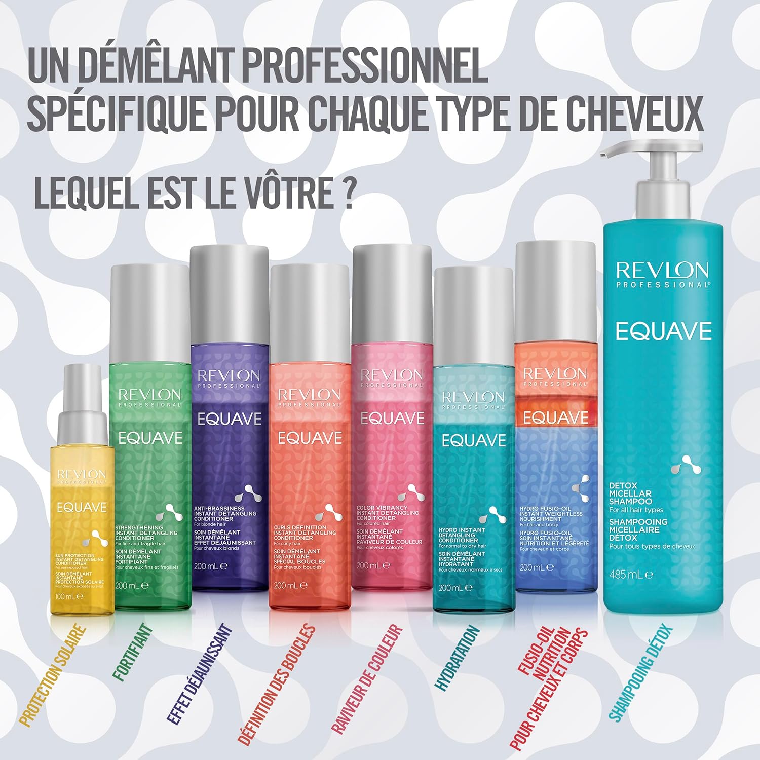 Revlon - Equave Spray Hydronutritif Cheveux Secs - 200ml - Soin démêlant sans rinçage