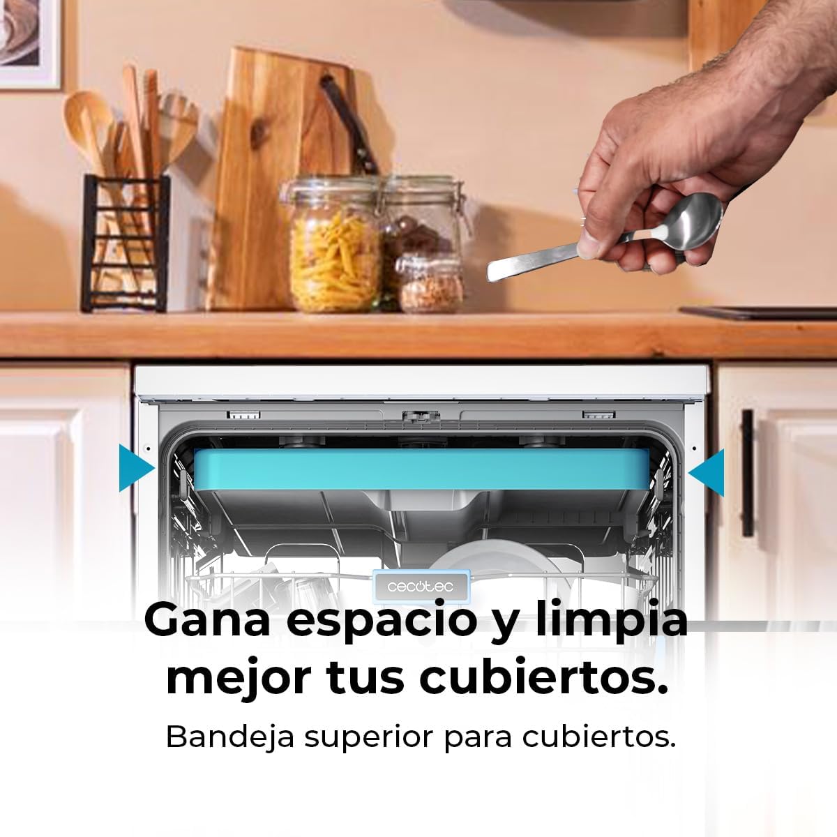 Cecotec - Bolero série Aguazero - 60cm - 15 couverts, Inverter, Turbo Dry, 6700B