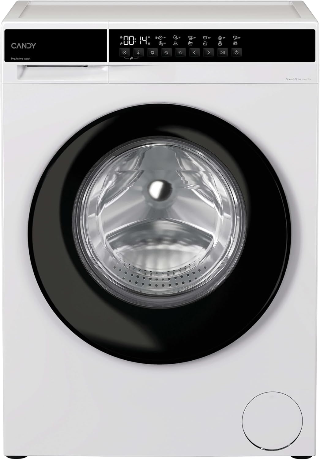 Candy - EY série - 85x60x47 cm - 7kg, 1200trs, Classe A, éco, blanc - EY27SB7-S