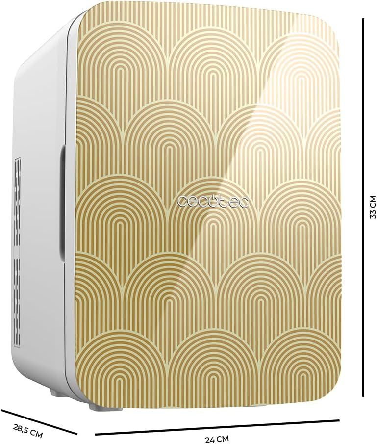 Cecotec - Bolero MiniCooling 10L - mini réfrigérateur, 7-65°C, 12V/220V, voiture/caravane, Bahamas Pat 2