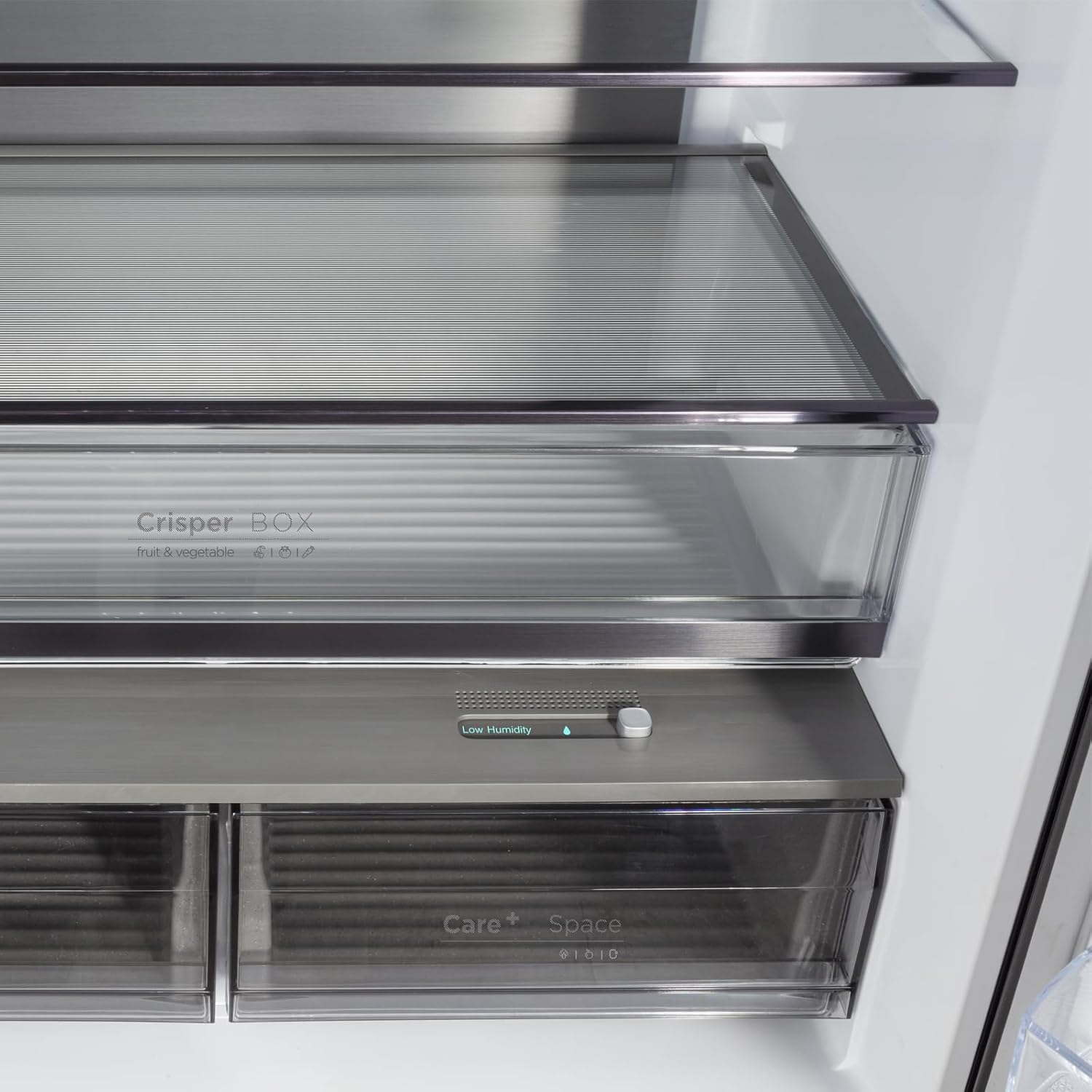 CHIQ - multiportes série - 182cm, 415L, inox, Smart Inverter, CCD415NEI4E