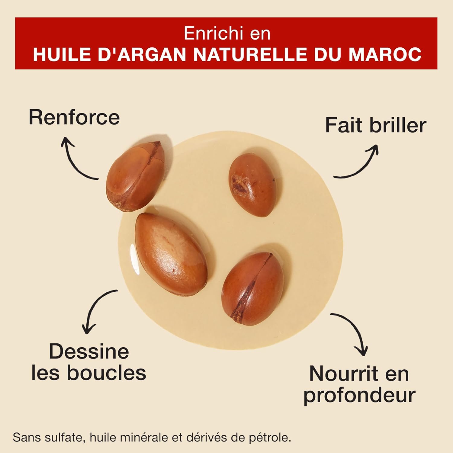 Creme of Nature - Argan Oil - 354ml - Hydratant démêlant cheveux bouclés