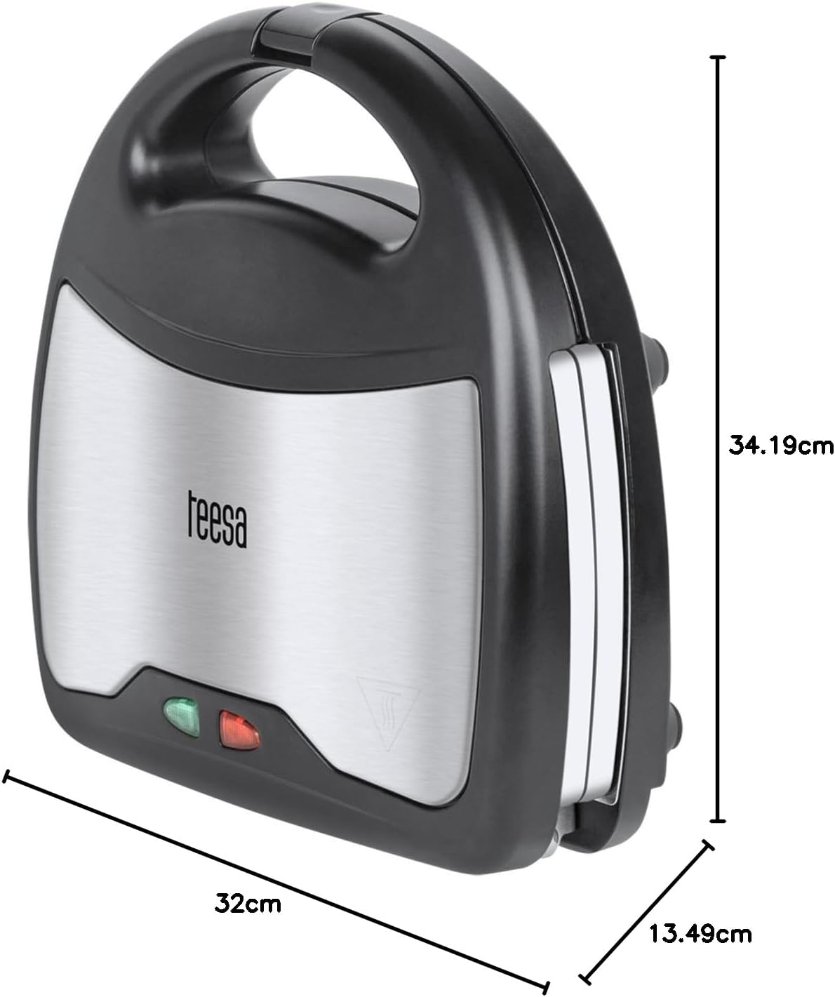 Teesa - Marqueur 3 en 1 argenté et noir - multi-usage - TSA3221