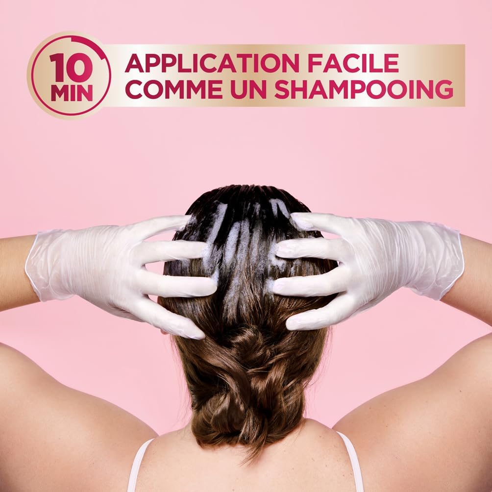 Garnier - Color Shampoo Retouch - 100% couverture cheveux blancs - permanent