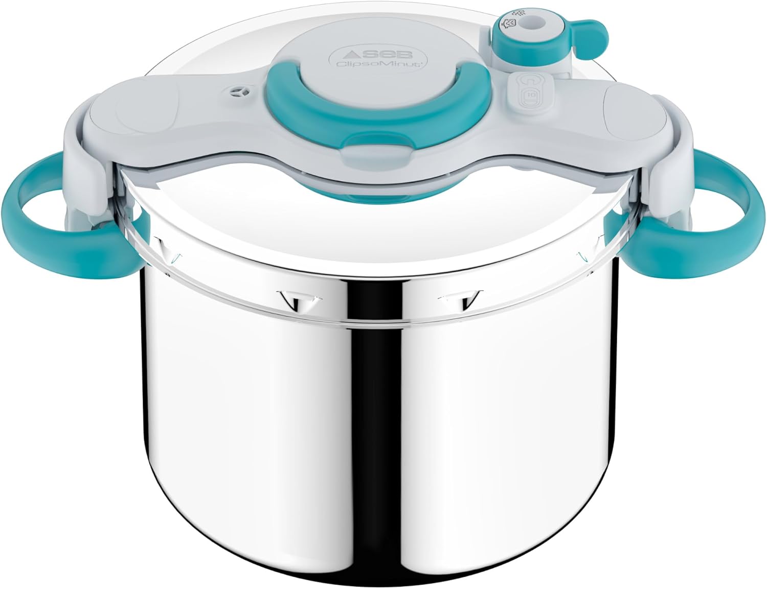 SEB - ClipsoMinut' Easy+ 9L - ouverture facile, inox, induction - P4904916