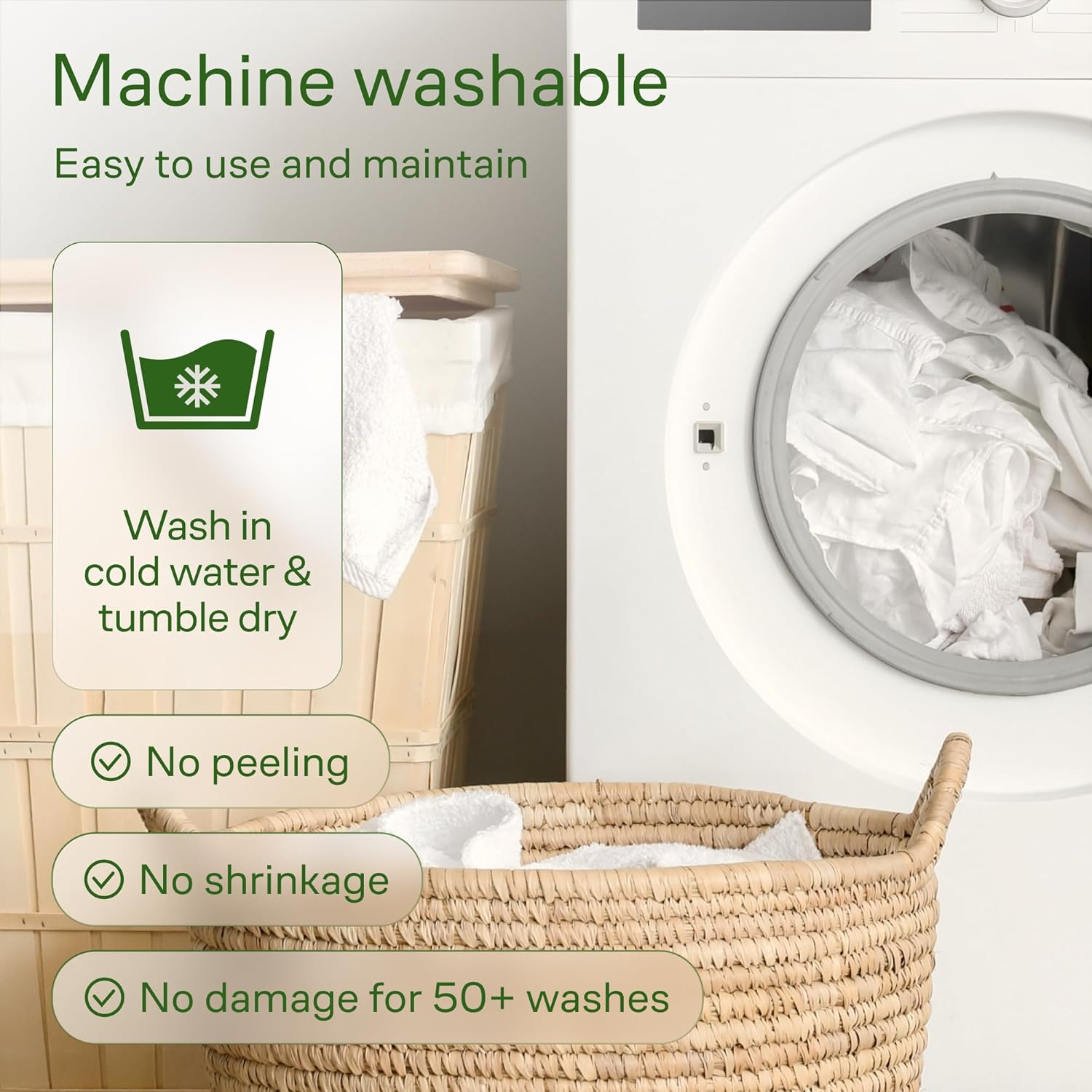 Niagara - Surmatelas bambou 152x203 cm - respirant, rafraîchissant, poches profondes