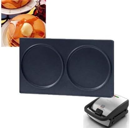 Tefal - Snack Collection - 2 plaques pancakes, livre recettes - XA801012