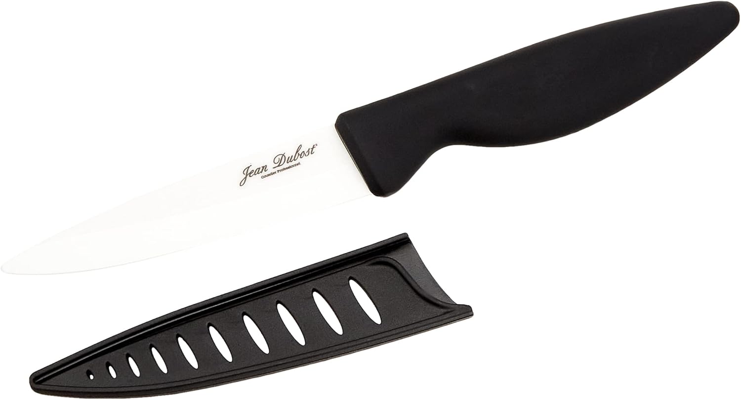 Pradel Jean Dubost - couteau céramique lame noire - lot de 2 - 1/10509