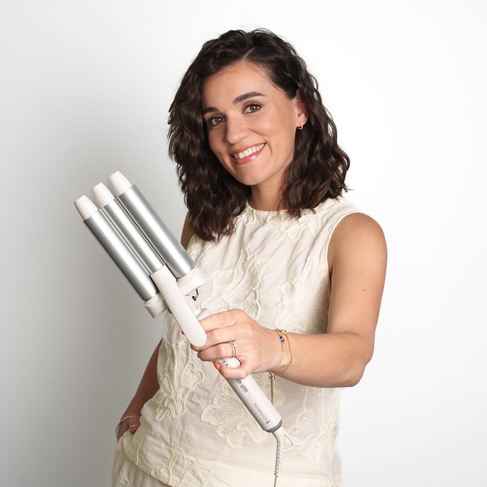 Remington - Boucleur 5en1, 13-33mm, écran LED, tous cheveux - CI41MS5E51