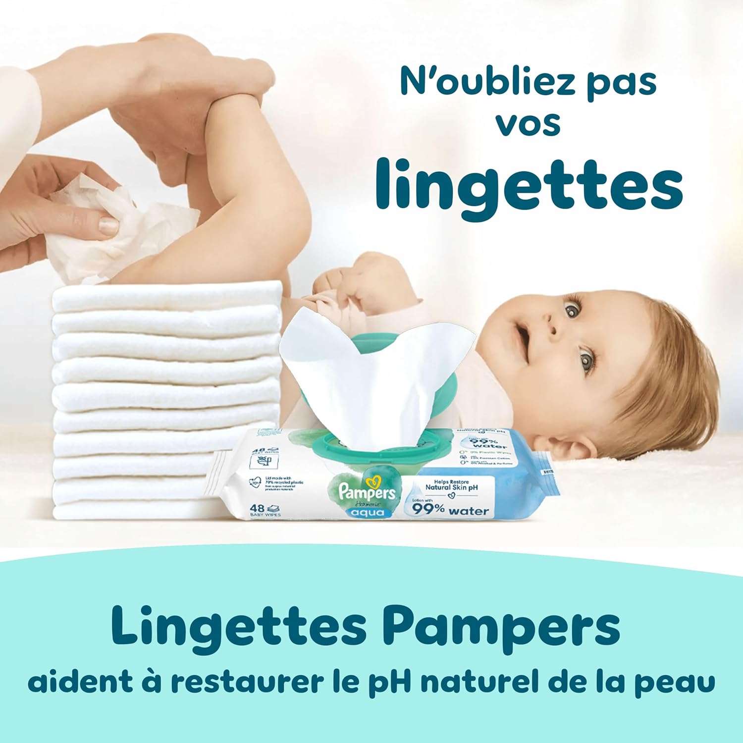 Pampers - Premium Protection - taille 5, 11-16kg - 152 couches, double protection