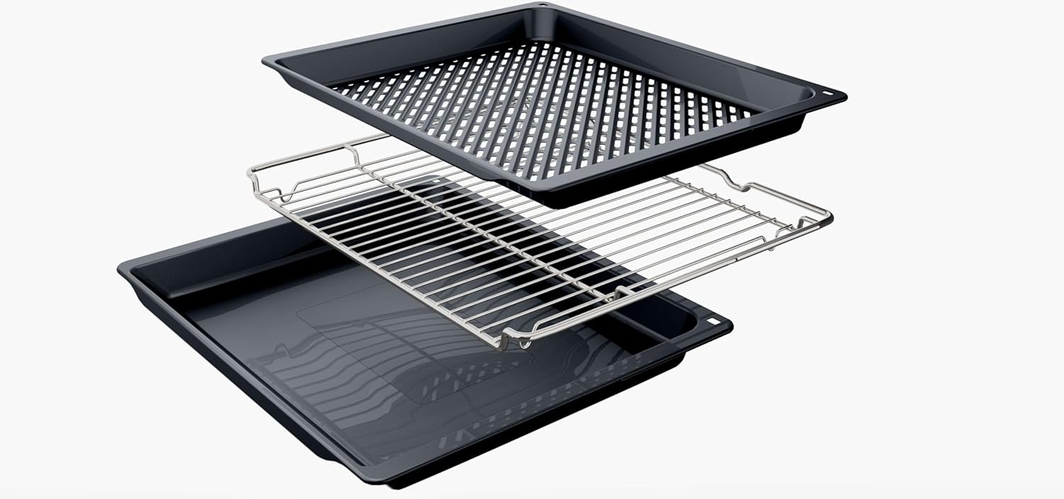 Bosch - Four encastrable Série 6 inox, multifonction, 60 cm - HBG579BS3F