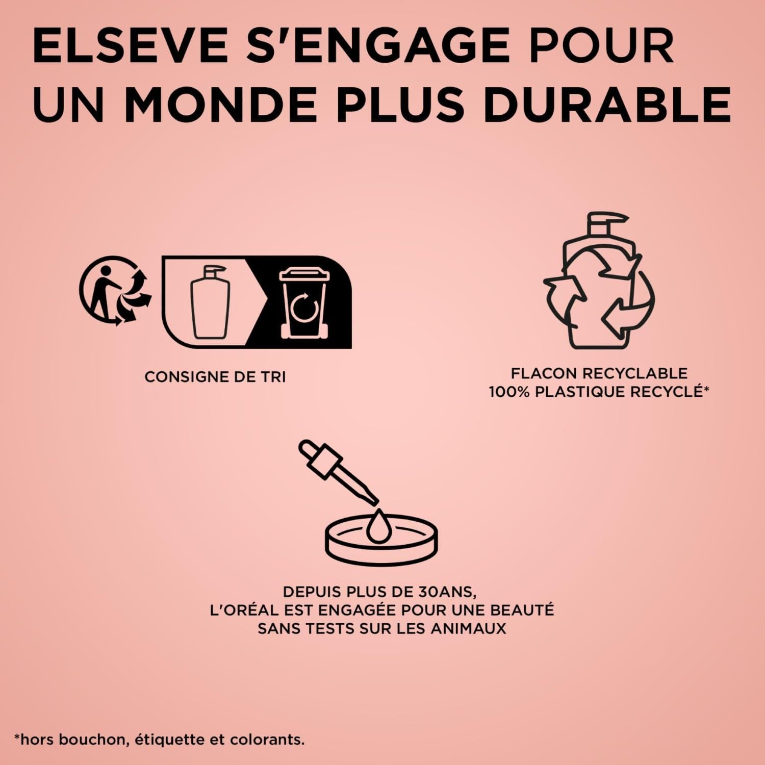 L'Oréal Paris - Elseve Dream Long - 1L - Kératine végétale, huile de ricin, cheveux longs abîmés