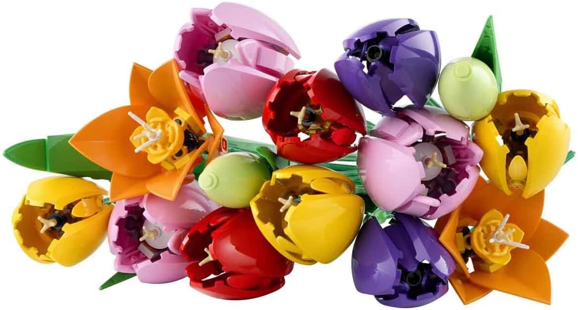 Lego - Botanicals Bouquet Tulipes - 14 fleurs 5 couleurs - 11501