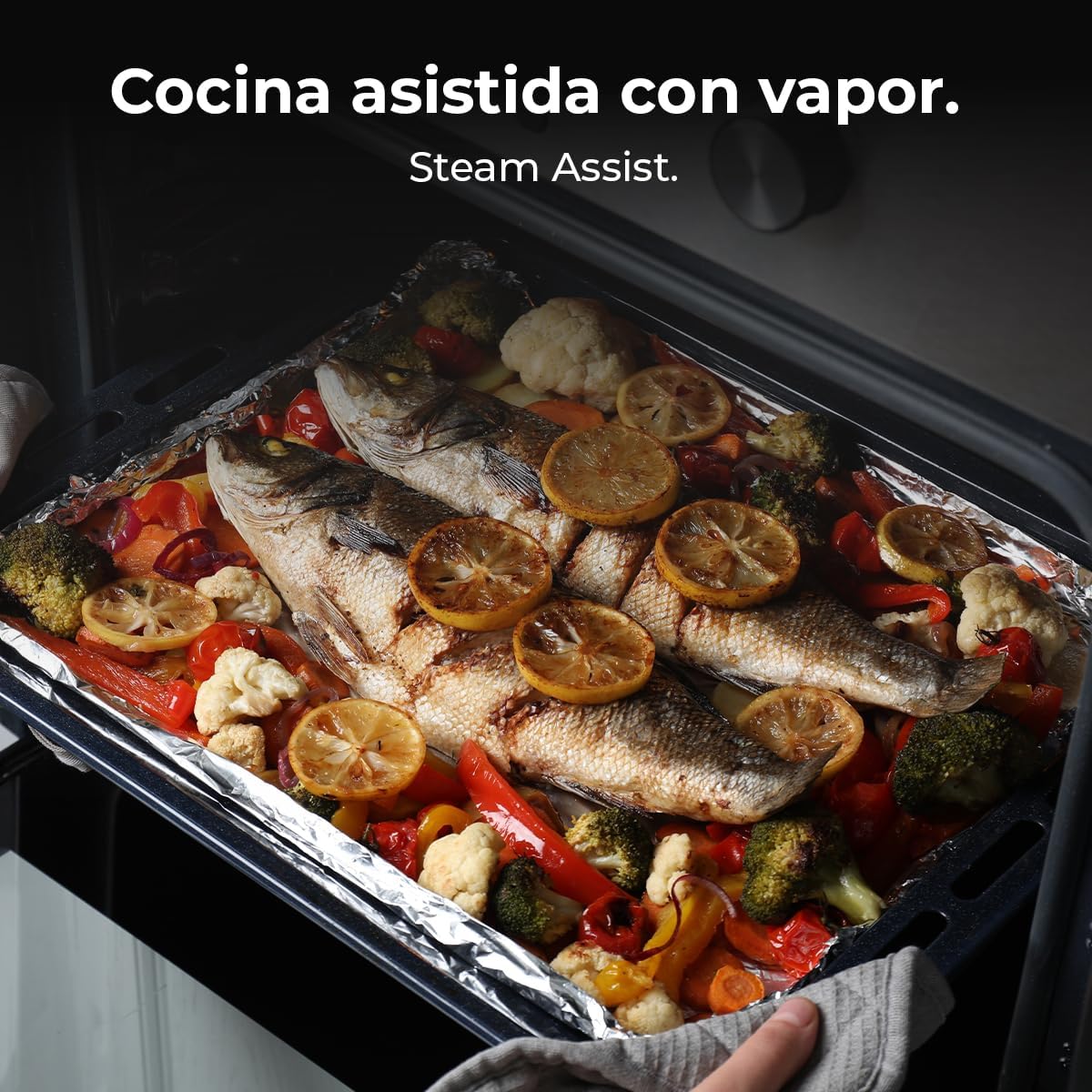 Cecotec - Four encastrable multifonctions, 70L, 6 modes, 2800W, classe A, M236000