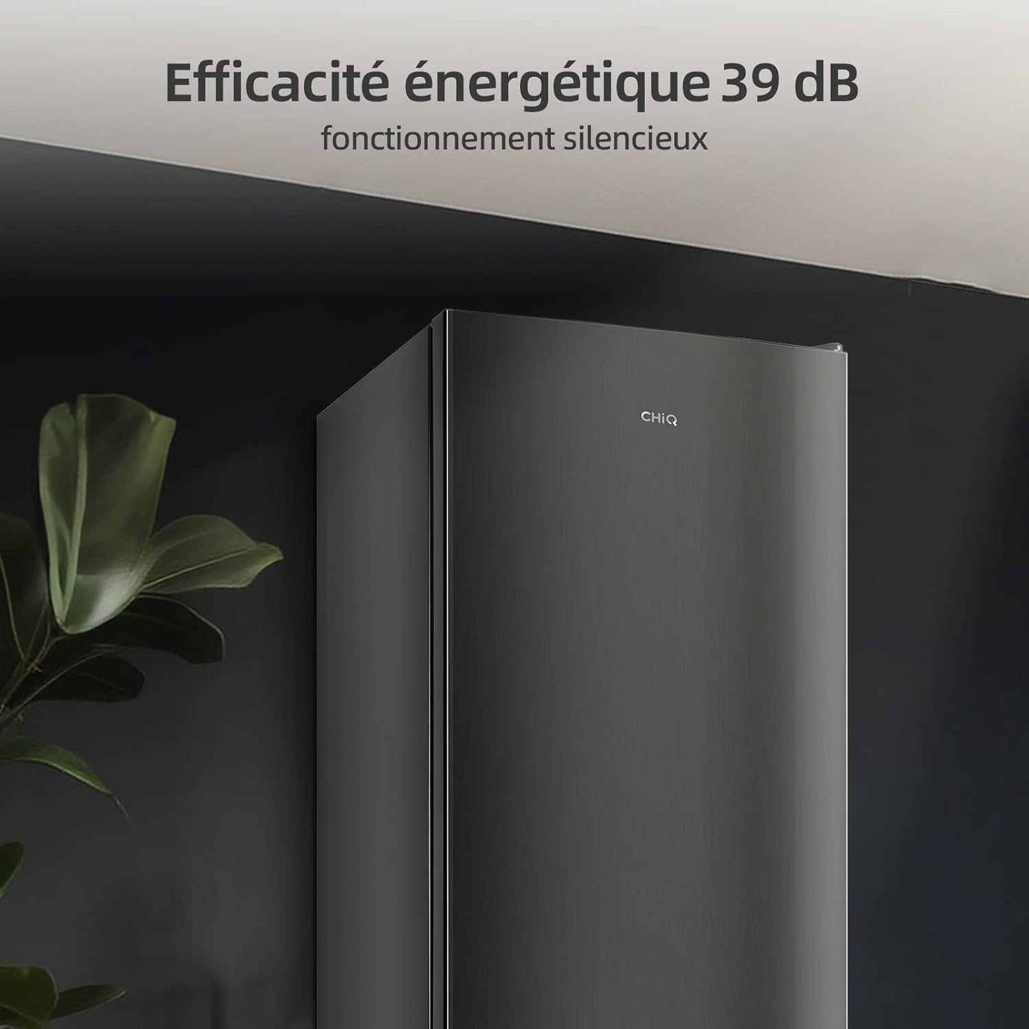 CHIQ - CBM159LEBD - 157L bas - low frost, silencieux, compact CBM159LEBD