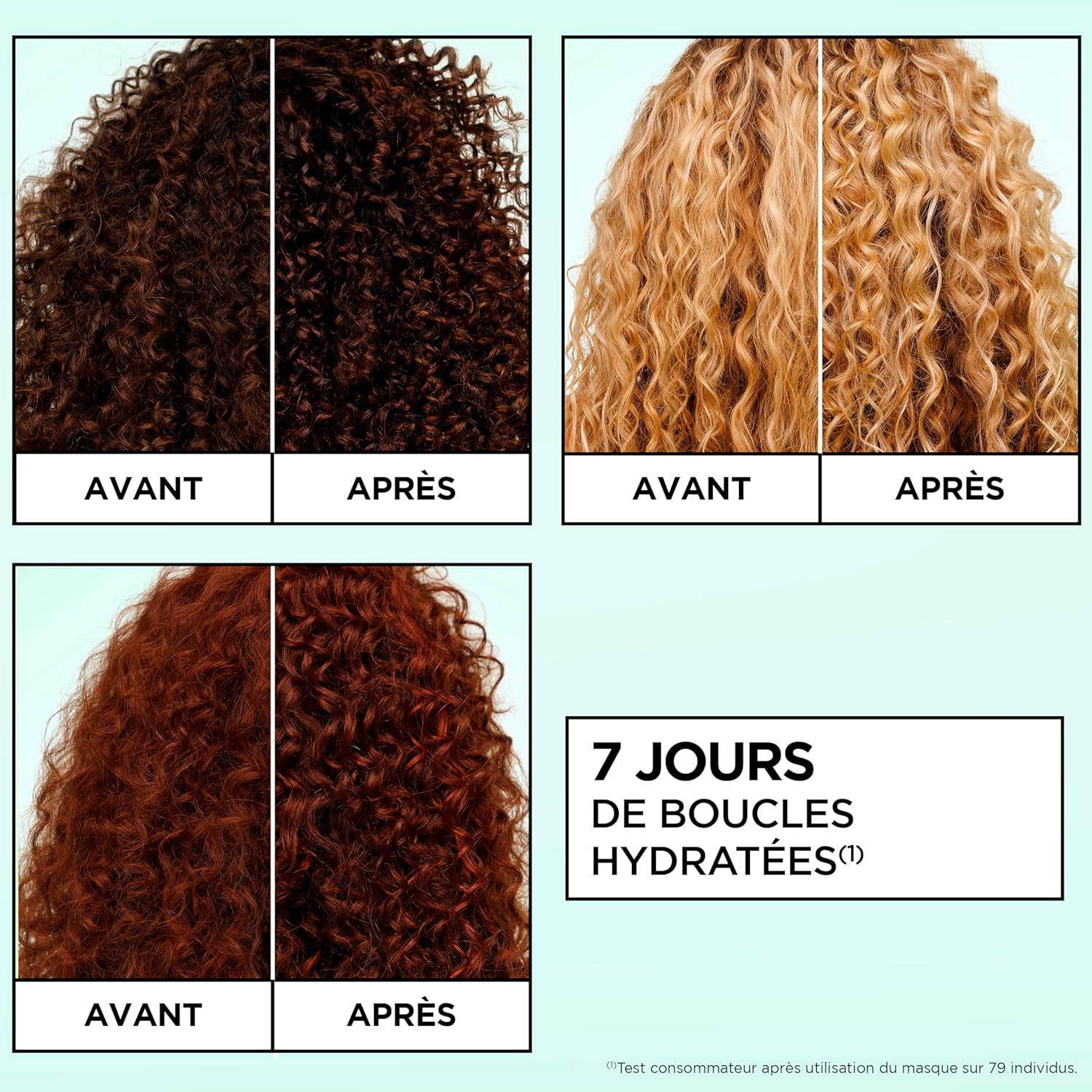Garnier - Fructis Méthode Boucles - 3 produits - acide hyaluronique, karité, soin boucles