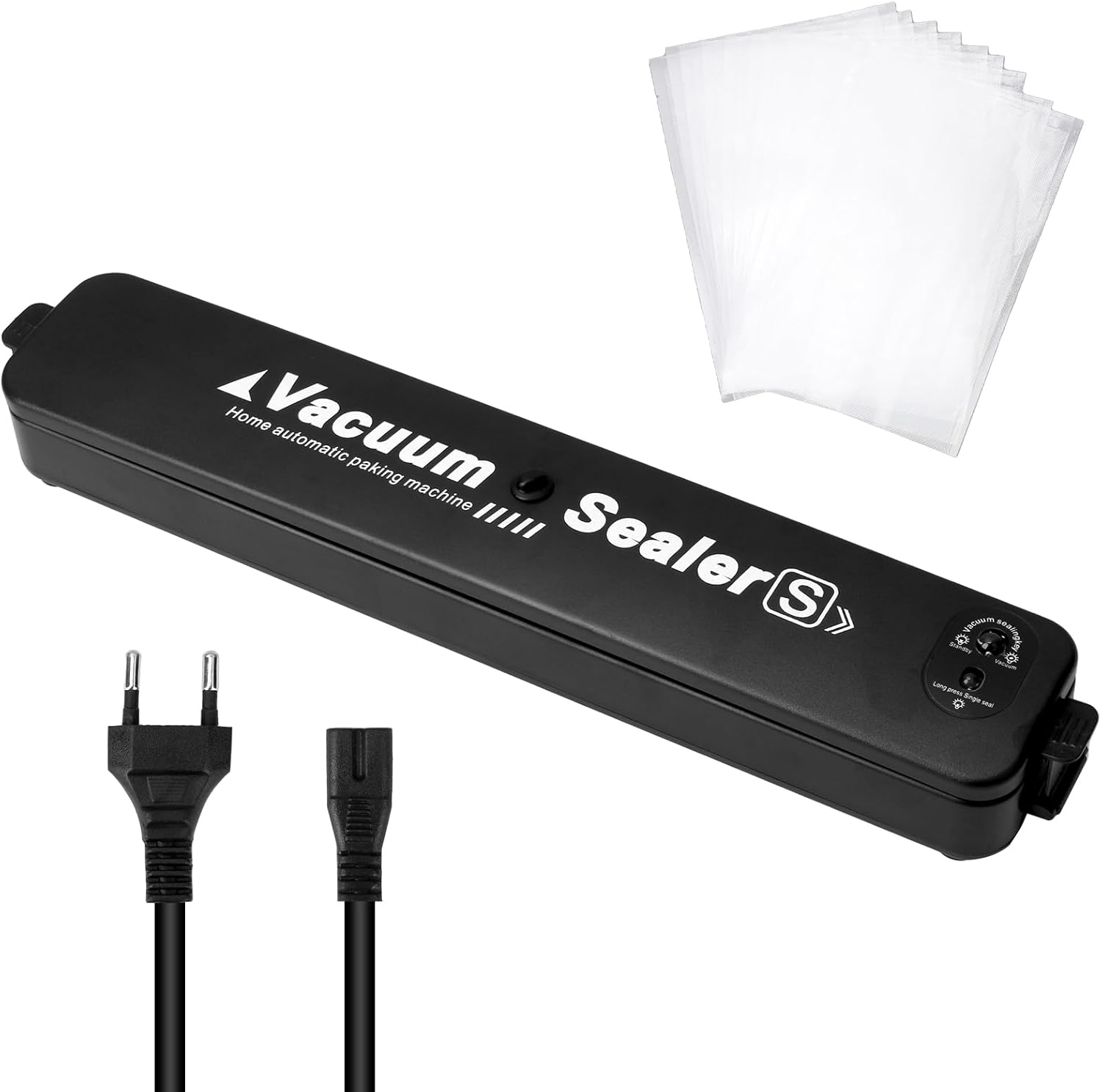 Machine sous vide alimentaire - 30 cm - aspiration rapide, 10 sacs inclus