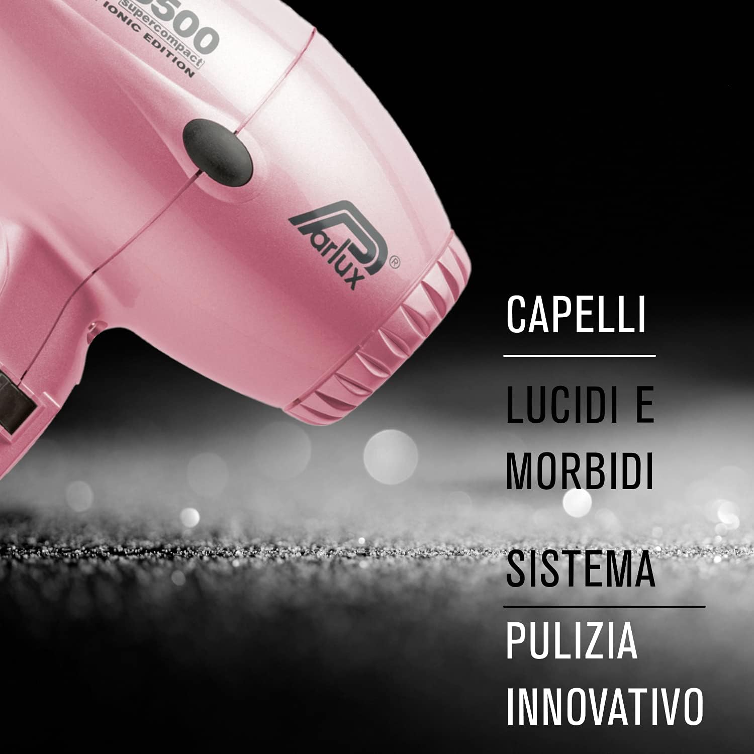 Parlux - Supercompact 3500 - compact - ionique céramique, rose