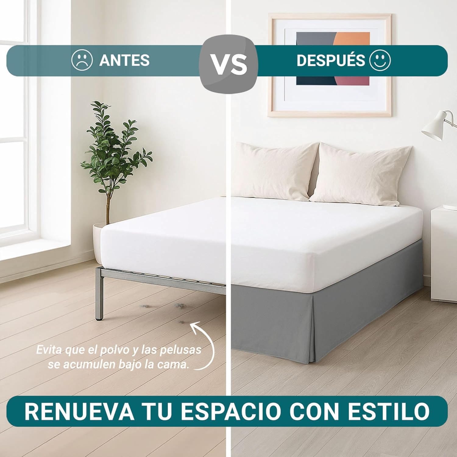 Housse de canapé - lit 80x190/200 cm - gris, antidérapant, respirant