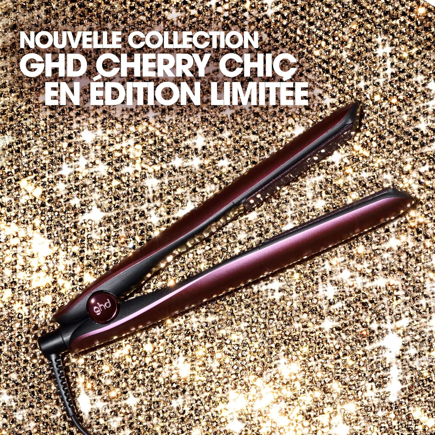 ghd - Lisseur Gold - design arrondi, brillance 65%+, sans chaleur extrême