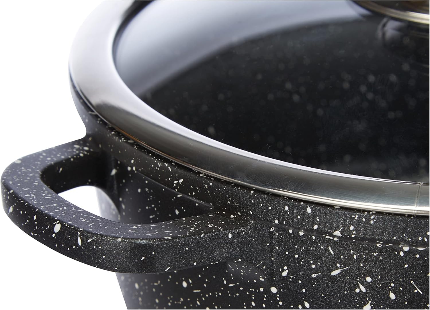 Kamberg - faitout en fonte d'aluminium 40 cm, revêtement pierre, tous feux, 0008036