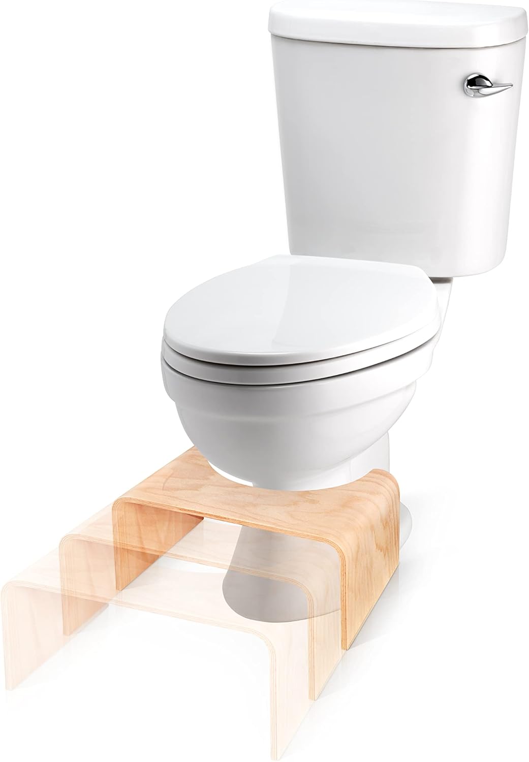 Well Care – Tabouret toilette physiologique bois – adulte – anti constipation – fabriqué France