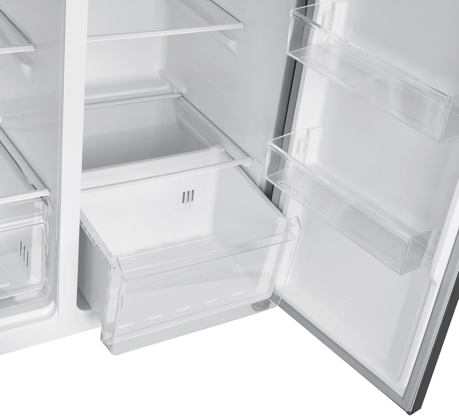 GEDTECH - Réfrigérateur multi-portes, 510L, inox, grande capacité, GSBS510IXT