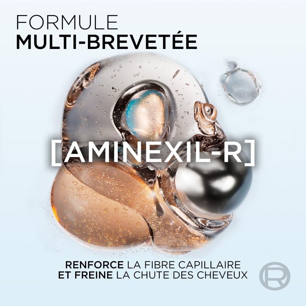 L'Oreal Paris - Elseve Fiber Booster - sérum anti-chute 6 semaines - stimule la pousse, enrichi Aminexil-R
