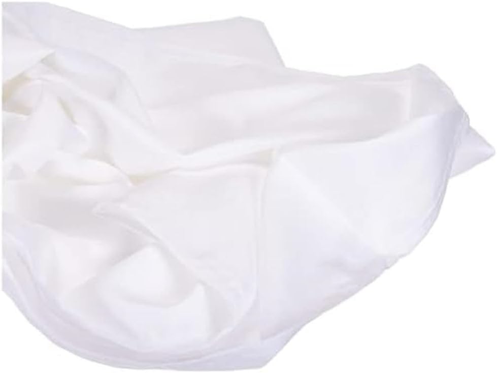 Soleil d'Ocre - Nappe Rectangle Blanc - 140x240 cm - Anti-taches, polyester