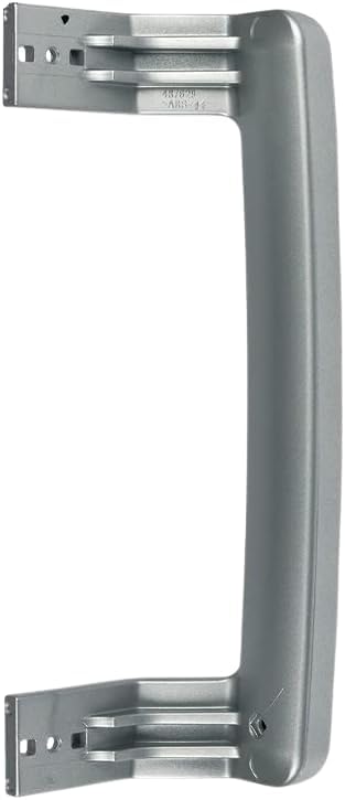 Beko - poignée de porte argentée - 260 mm - compatible 4900061200