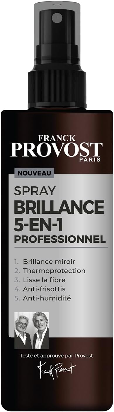 Franck Provost - Spray 200ml - brillance 5-en-1, thermoprotecteur, anti-frisottis